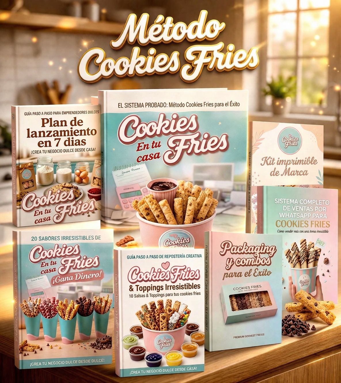 Aprende el Método Cookies Fries y Genera Ingresos REALES
